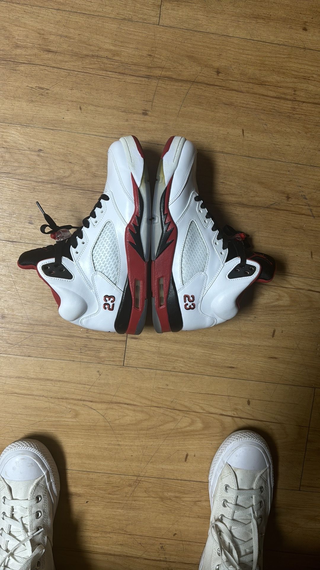 Jordan 5 Fire Red Black Tongue (2013)