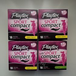 Playtex Compact Sport tampons 
