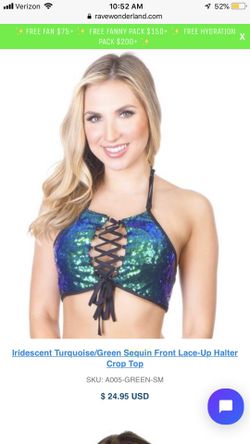 Rave Wonderland Sequin Outfit