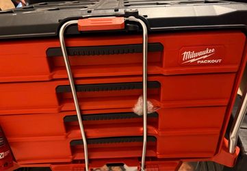 PACKOUT 22 in. Modular 4-Drawer Tool Box with Metal Reinforced Corners and 50 lbs. Capacity