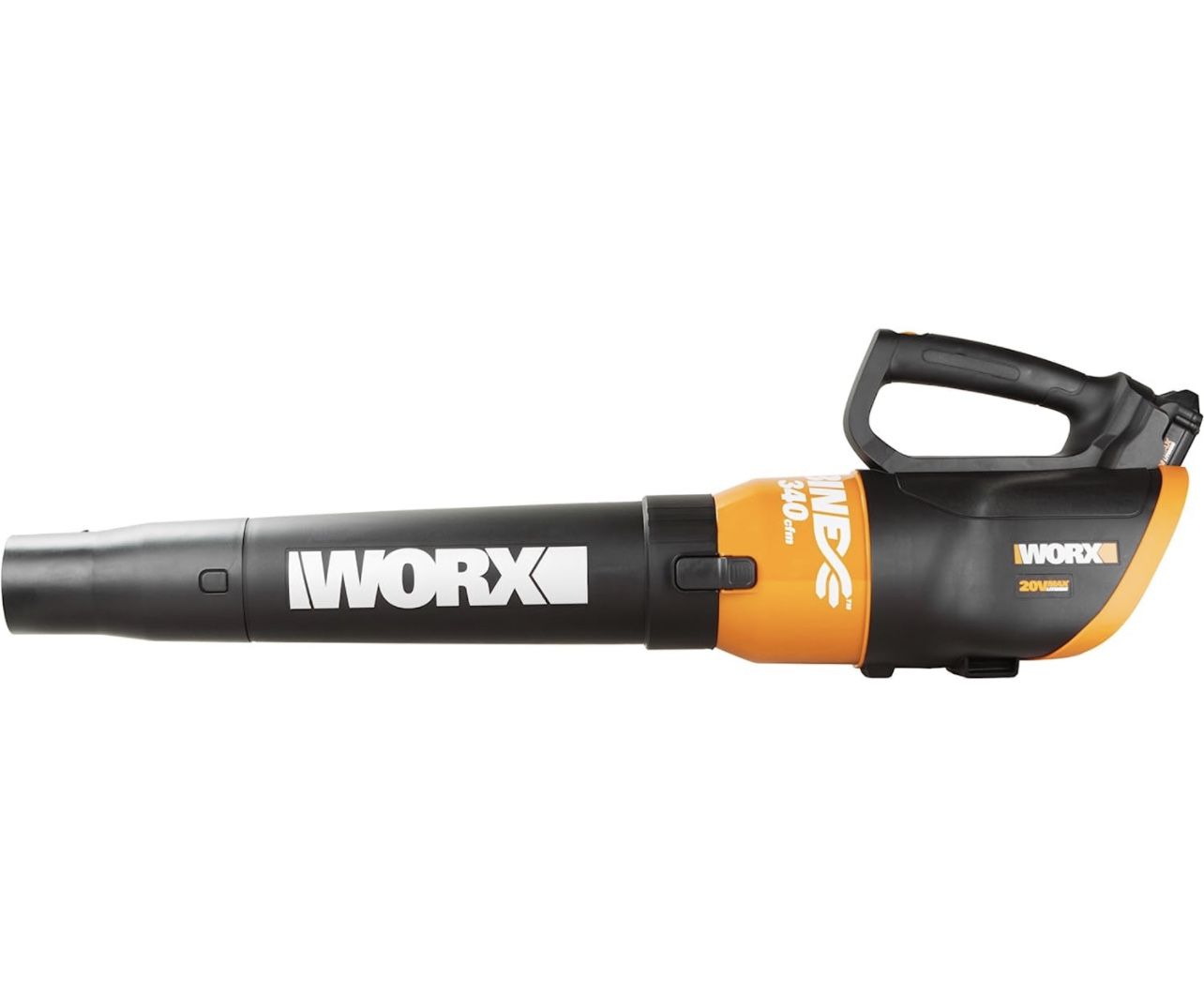 WORX 20V POWER SHARE TURBINE CORDLESS LEAF BLOWER- Tool Only - Bonus Plus Charger