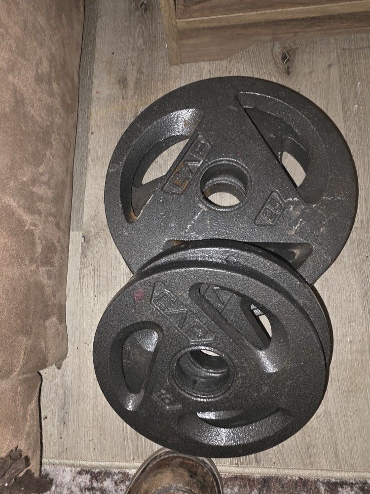 3 Sets Of Olympic Barbell Weights