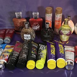 Lot Of Tanning Lotion Bronzer Intensifier 