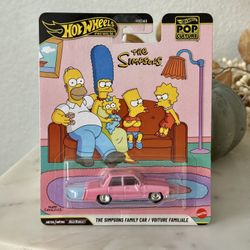 Hot Wheels Premium Pop Culture The Simpsons Family Car 1:64 Diecast Car
