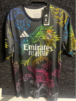 Real Madrid dragon inspired jersay Size LARGE