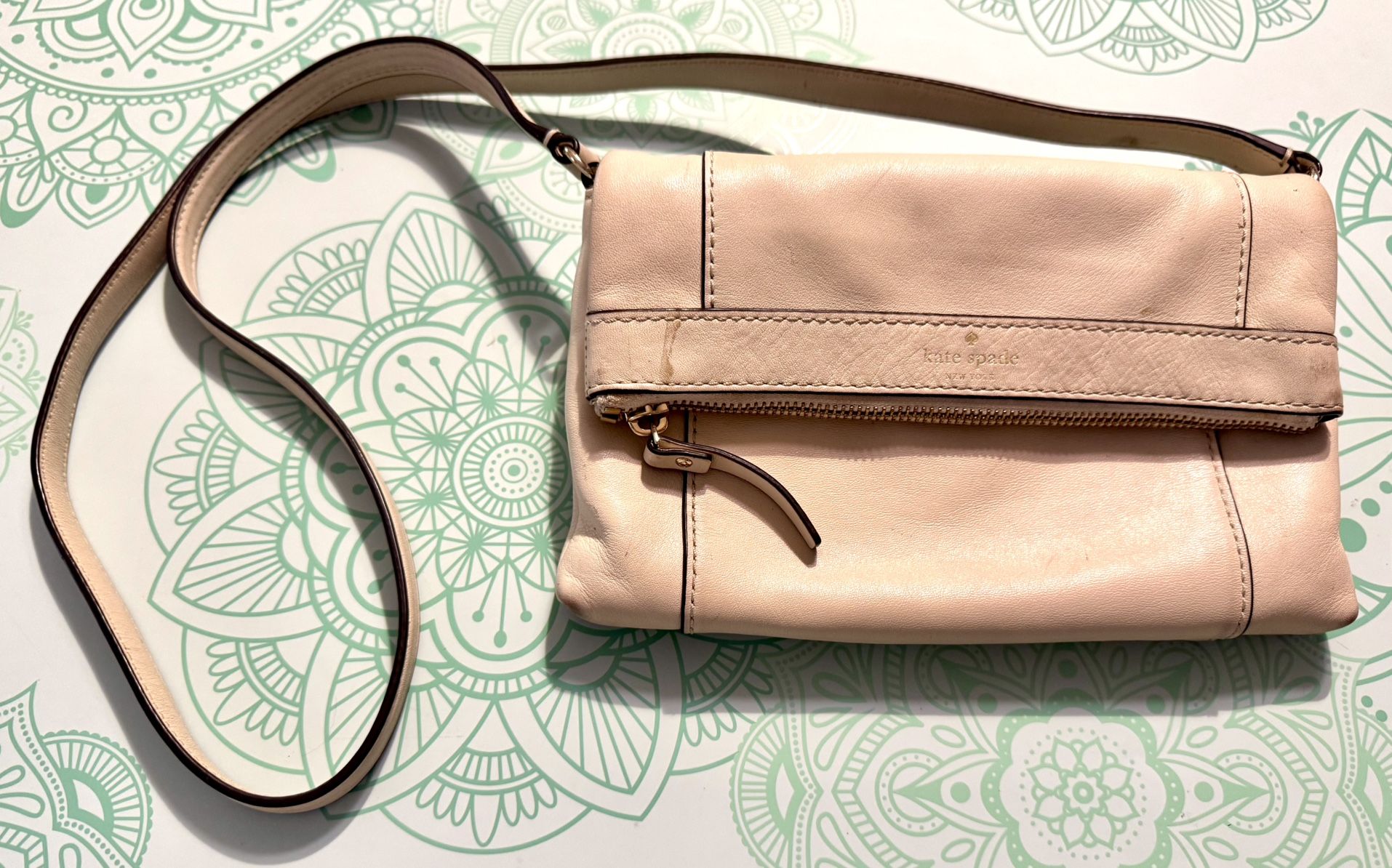 Kate Spade Used Beige Purse