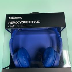 Skullcandy Cassette Blue Headphones