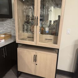 crate&Barrel Bar Cart