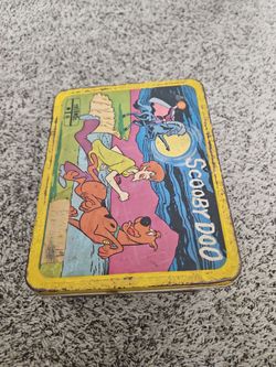 Vintage Scooby-Doo Metal Lunch Box by Thermos