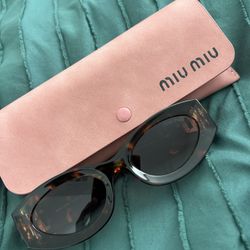 MiuMiu tortoise Sunglasses 