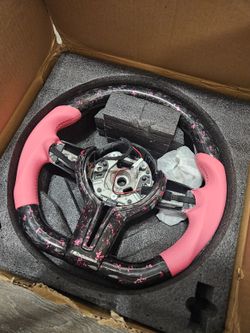 BRAND NEW 2010-2016 BMW F10 5 SERIES FORGE Real Carbon Fiber Steering Wheel W/ Heated Function