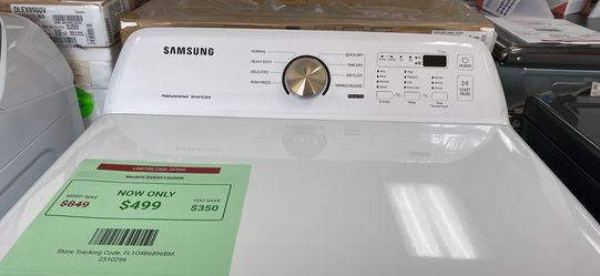 Samsung 7.2-cu ft Vented Electric  White  1 year warranty