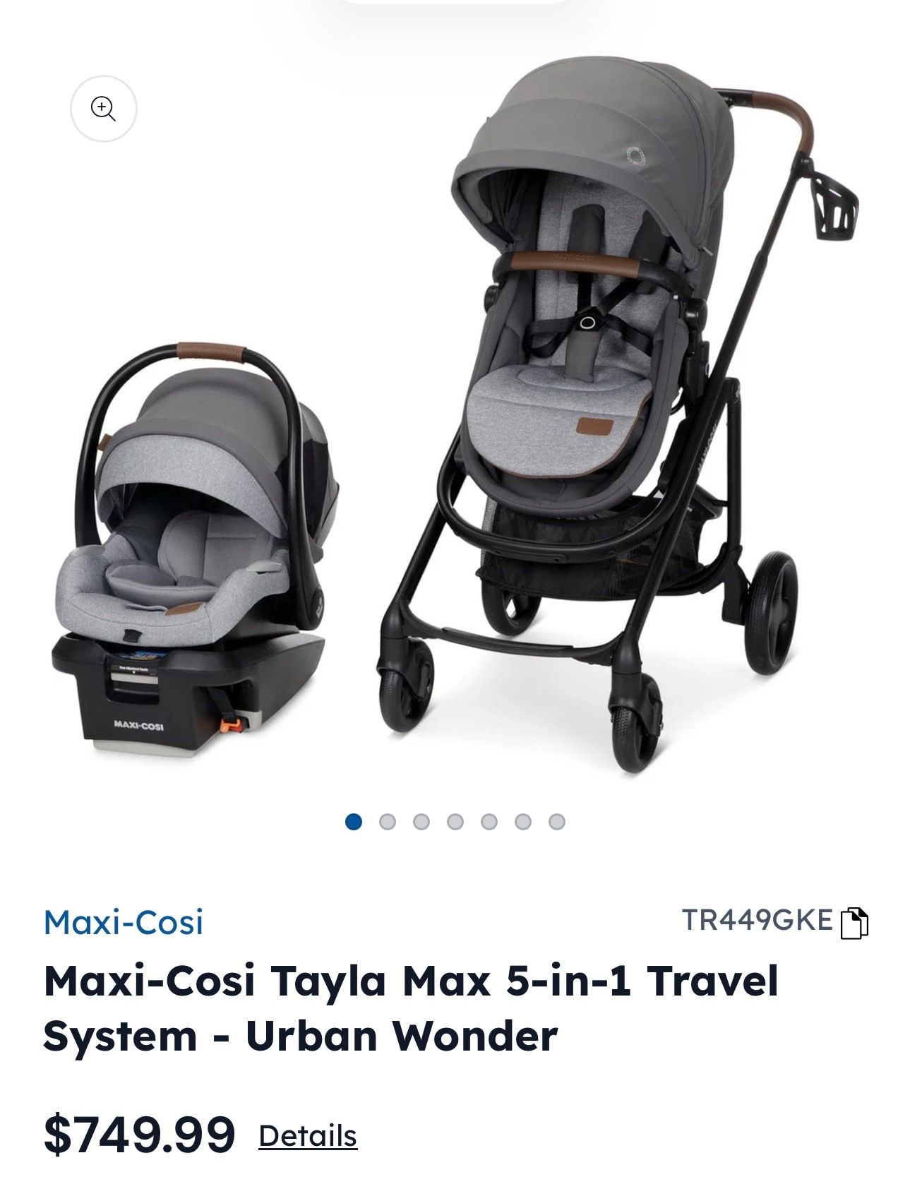 Maxi-Cosi Tayla Max 5-in-1 Travel System (NEW) w/ Car Seat 🔥