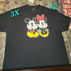 Mickey & Minnie Shirt 3x