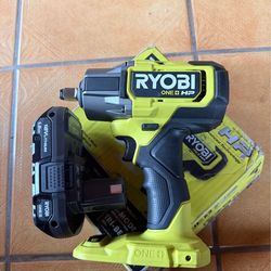 Ryobi 1/2 impact impact driver New