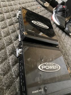Jensen Power Amplifier 200 Watt