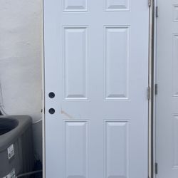 Puerta nueva Metal Con Marco 36x80