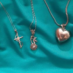 Silver Necklaces 