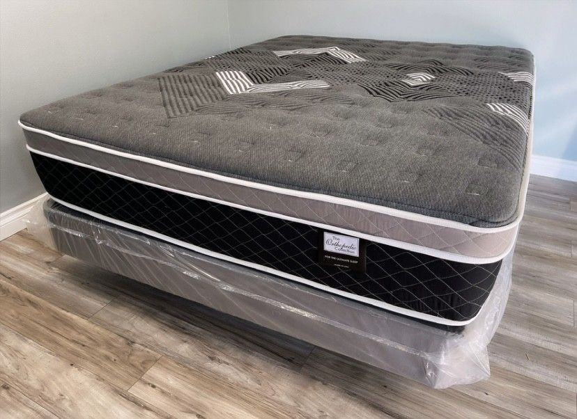 Full Oasis Thermal Comfort Europillow Top 12inch Matres!!