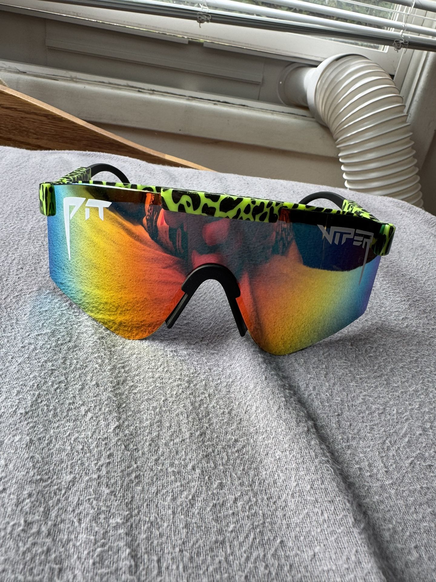 Pit Vipers Leopard Print Sunglasses