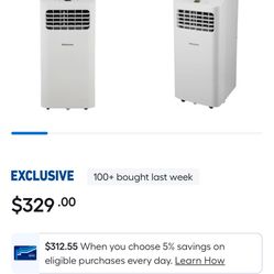  Portable Air Conditioner 6000 BTU