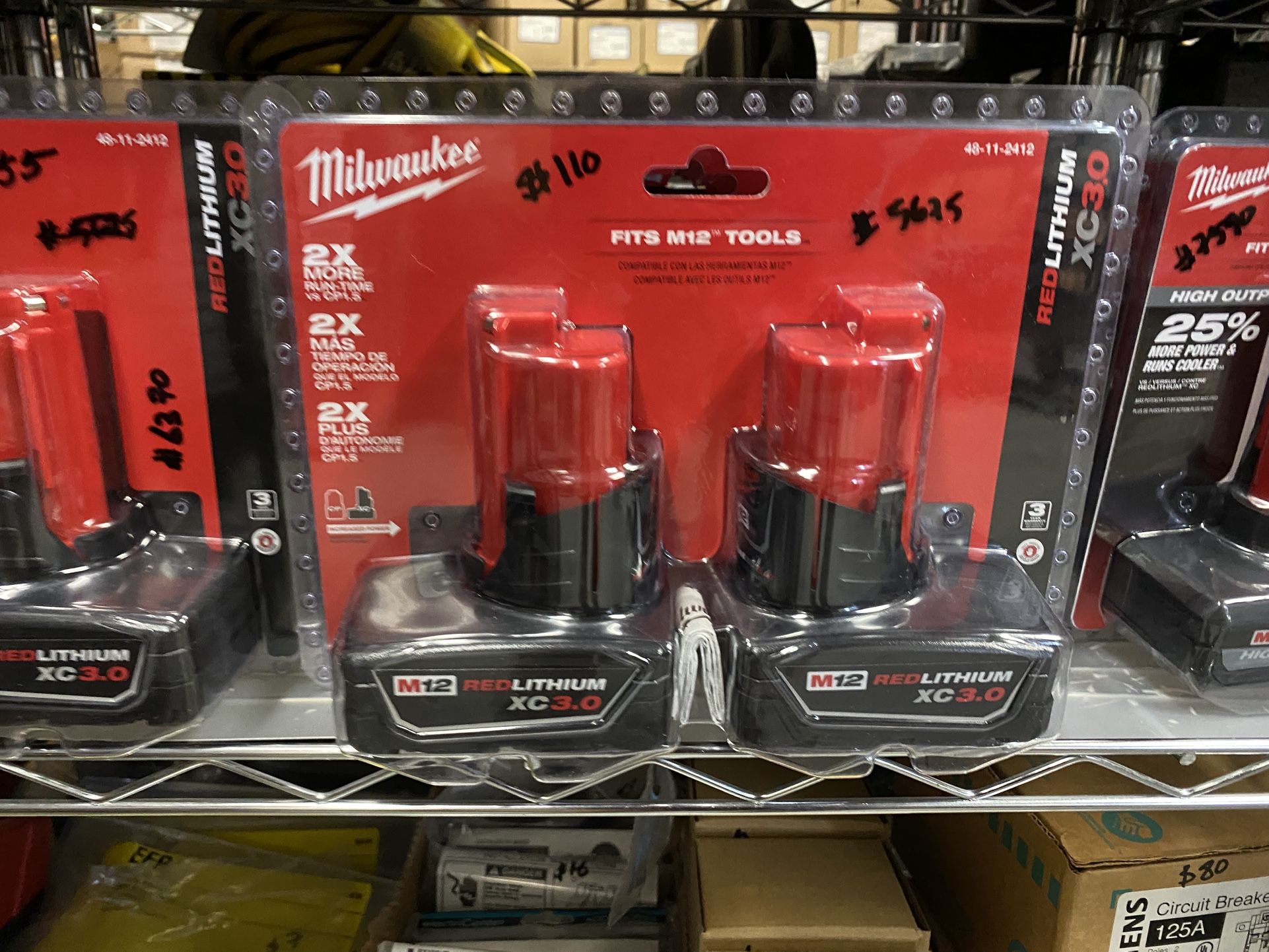 Milwaukee M12 3.0 Xc Battery Pack 