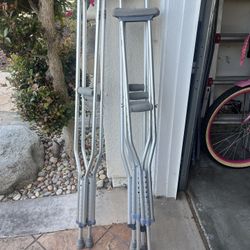 Crutches 10 Dollars A Set