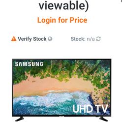 SAMSUNG 55’ SMART TV 4k 