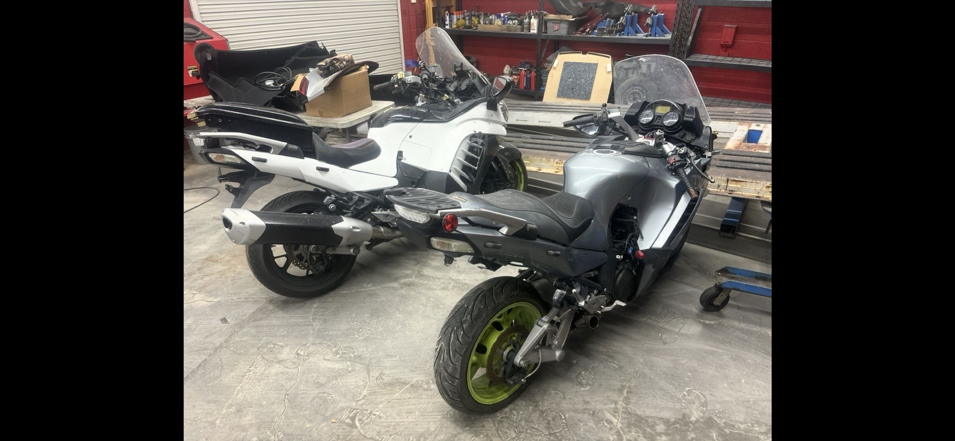 2010 Kawasaki 1400 police bike 1300 Concours and 1400 police interceptor