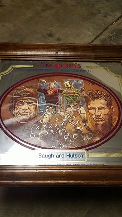 18x21 Baugh and Hutson bar mirror