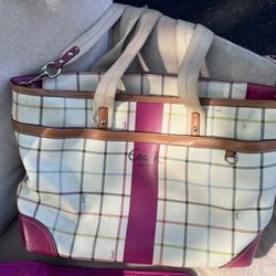 Coach briefcase or diaper bag