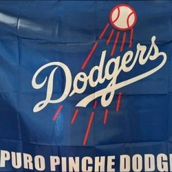 Dodgers Puro Pinche Dodgers Flag 5ftx3ft $20 Firm On Price
