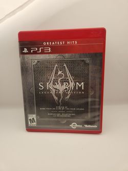 The Elder scrolls V Skyrim for PS3