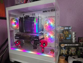 White RGB Gaming PC