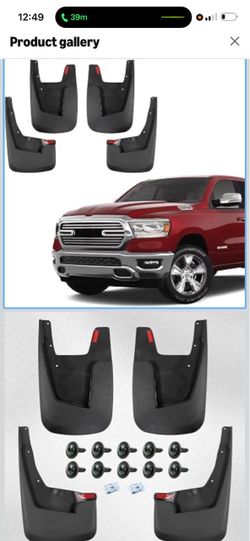 Mud Flaps Mud Guards Replacement for 2019-2024 Dodge Ram 1500