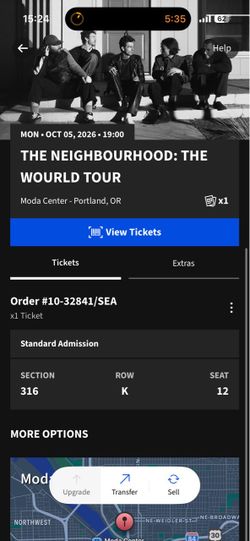 moda center ticket