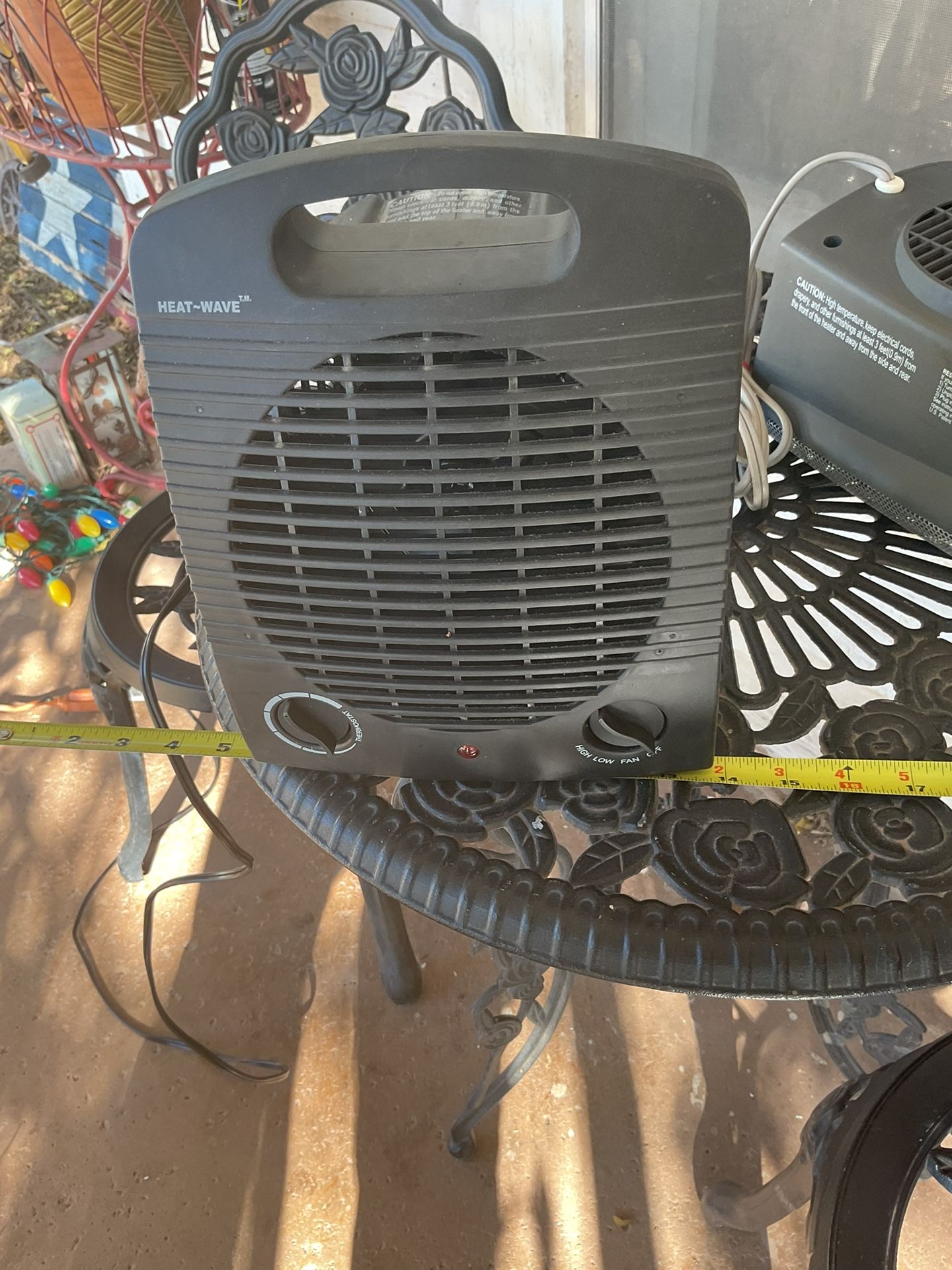 Small heater that puts out a lot of heat