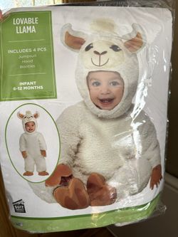 Llama Halloween Costume Infant 6-12 Months