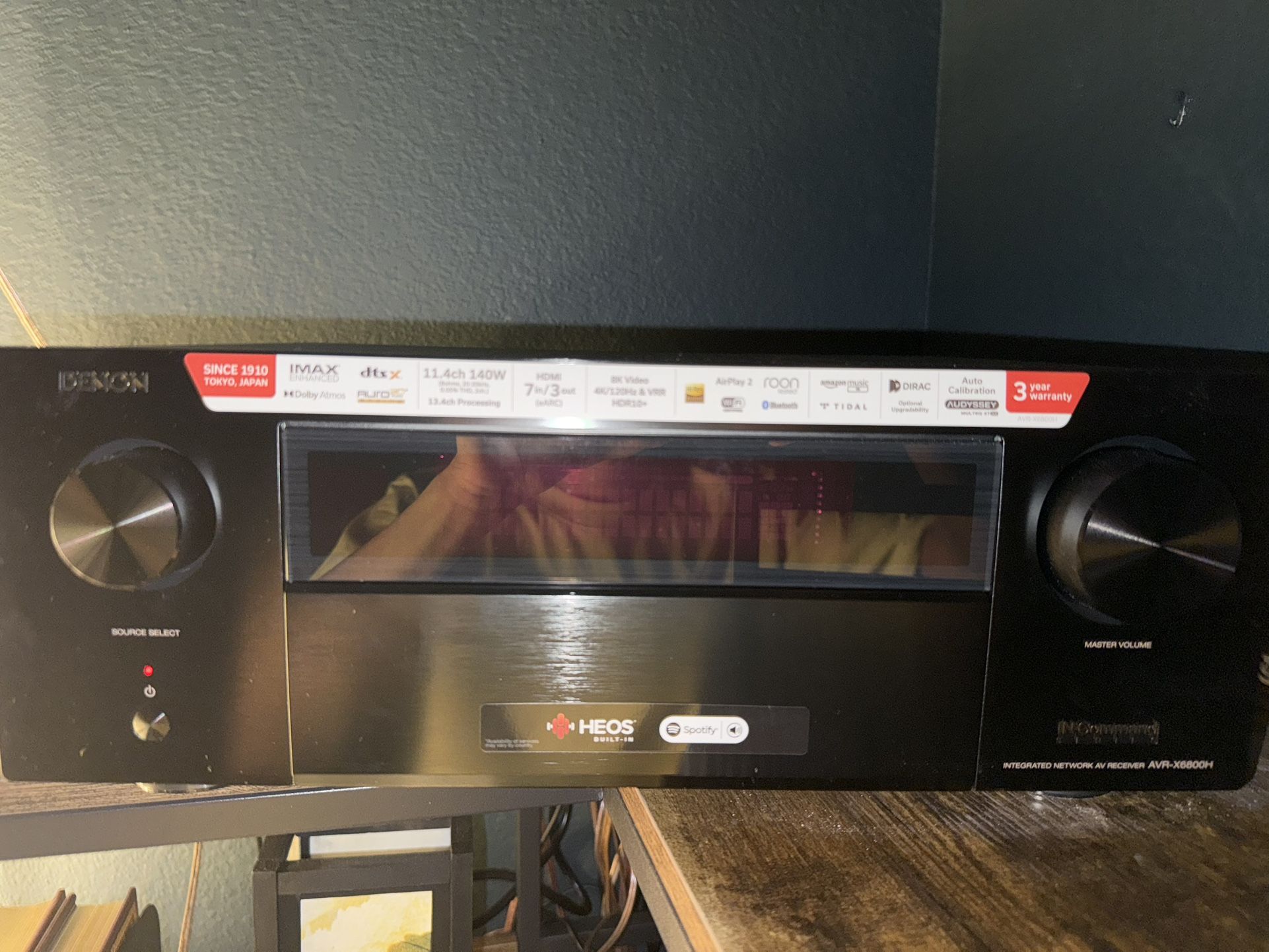 Denon X6800h 13 Channel Receiver Home theater