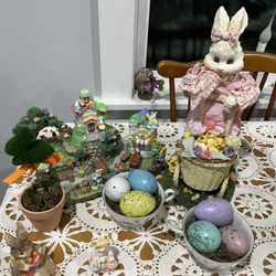 Easter/Spring Decor lot