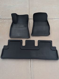 Tesla Model 3 All-Weather Floor Mats (2017-2023) - Rubber