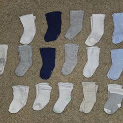 Baby Socks Size Newborn and 0-3 Months Bundle