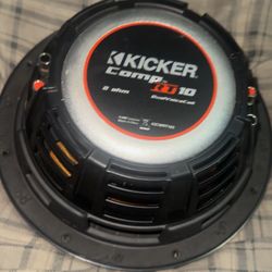 2 10 Inch Kicker Comp Rts 