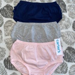 New Baby Girl 24 Months 3-Pack Ruffle Diaper Cover