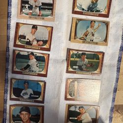 1955 Bowman Baseball Cards 