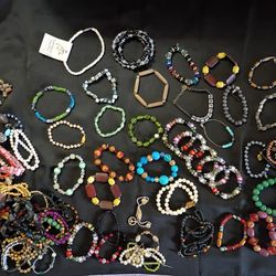 Beaded Bracelets $1 Each 