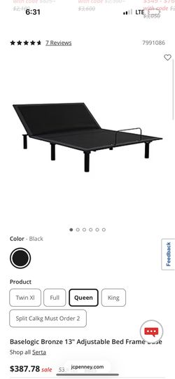 Queen Adjustable Bed Frame