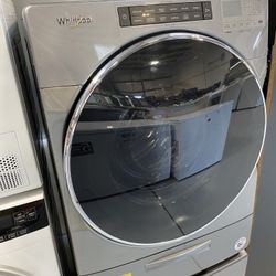 4.5 Cu. Ft. Graphite Closet-Depth Front Load Washer With Load & Go XL Dispenser
