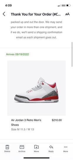 Fire Red 3s