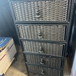 5 Drawer Mesh Stand